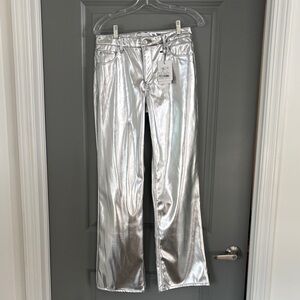 Gibson Latimer Silver Flare Women's Jeans